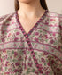 2 Piece - Printed Satin Suit
